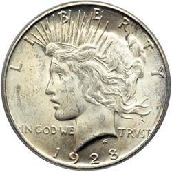 1928-S Peace $1