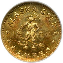 1909 Washington 50c Alaska-Yukon Pacific Gold