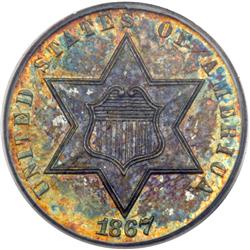 1867 Silver 3C