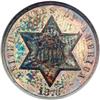 Image 1 : 1873 Silver 3C NGC Proof 64