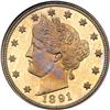 Image 1 : 1891 Liberty 5C NGC Proof 66