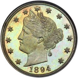 1894 Liberty 5C NGC PF67 CAM