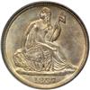 Image 1 : 1837 Liberty Seated H10C. No Stars, Lg Date