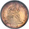 Image 1 : 1870 Liberty Seated 10C