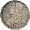 Image 1 : 1836 Bust 50C. Reeded Edge