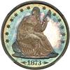 Image 1 : 1873 Liberty Seated 50C. Arrows NGC PF66 CAM