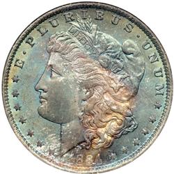 1884-O Morgan $1 NGC MS66