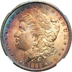 1885-CC Morgan $1 NGC MS65
