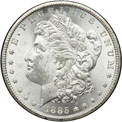 1885-CC Morgan $1