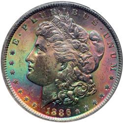 1886 Morgan $1 NGC MS63