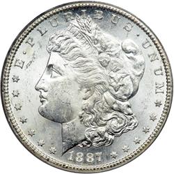1887-S Morgan $1