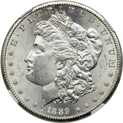 1889-S Morgan $1 NGC MS64