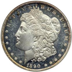 1890-O Morgan $1 NGC MS65 DPL