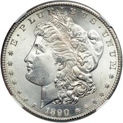 1890-S Morgan $1 NGC MS65