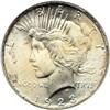 Image 1 : 1923 Peace $1 NGC MS66