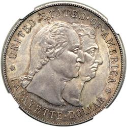 1900 Lafayette $1 NGC MS63