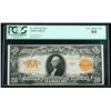 Image 1 : 1922, $20 Gold Certificate. PCGS Very Choice New 64