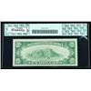 Image 2 : 1929, $10 National Bank Note. The Whittier NT & SB