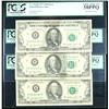Image 1 : 1977 $100 Federal Reserve Notes Three Consecutive Error