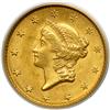 Image 1 : 1851 $1 Gold Liberty