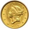 Image 1 : 1851 $1 Gold Liberty NGC MS61