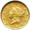 Image 1 : 1851-D $1 Gold Liberty NGC MS62