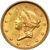 Image 1 : 1852 $1 Gold Liberty