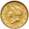 Image 1 : 1852 $1 Gold Liberty