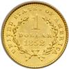 Image 2 : 1852 $1 Gold Liberty