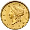 Image 1 : 1853 $1 Gold Liberty