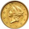 Image 1 : 1853 $1 Gold Liberty