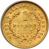 Image 2 : 1853 $1 Gold Liberty