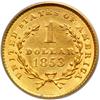 Image 2 : 1853 $1 Gold Liberty NGC MS62