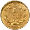 Image 2 : 1856 $1 Gold Indian. Slanting 5