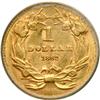Image 2 : 1862 $1 Gold Indian
