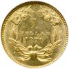 Image 2 : 1871 $1 Gold Indian NGC MS61