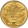 Image 2 : 1873 $1 Gold Indian. Open 3