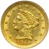 Image 1 : 1846-D $2.50 Liberty NGC MS61