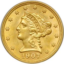 1907 $2.50 Liberty
