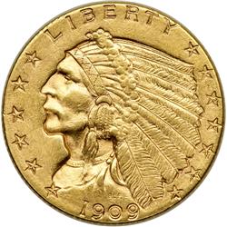 1909 $2.50 Indian