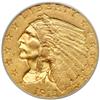 Image 1 : 1915 $2.50 Indian