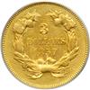 Image 2 : 1857 $3 Gold