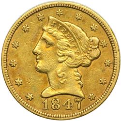 1847-C $5 Liberty