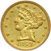 Image 1 : 1852-C $5 Liberty