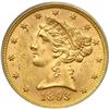 Image 1 : 1893 $5 Liberty