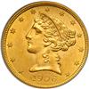 Image 1 : 1906 $5 Liberty