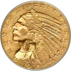 1915 $5 Indian