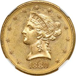 1880-S $10 Liberty NGC MS63