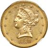 Image 1 : 1880-S $10 Liberty NGC MS63