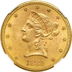 1885-S $10 Liberty NGC MS64